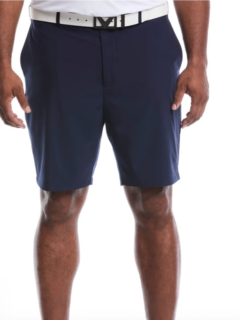 NEW Callaway 10" inseam 46B Golf Shorts Blue